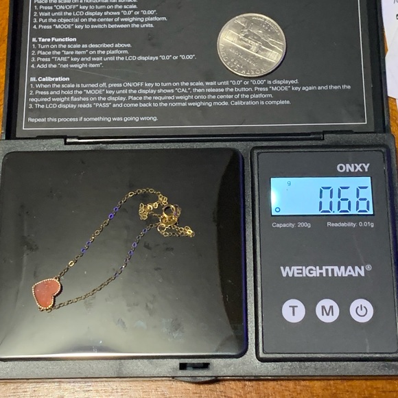 COPY - 18k Solid Gold Heart Bracelet - Picture 4 of 6